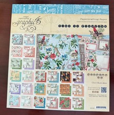 Graphic 45 - Time to Flourish8X8 Papercrafting Paper