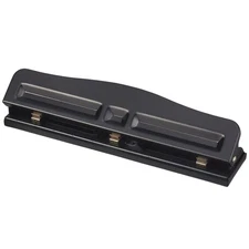 Adjustable Hole Punch 3 Hole Punch 10 Sheet Capacity Hole Puncher