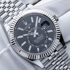 2025 Rolex Sky-Dweller White Gold Steel Black Dial 42mm Jubilee 336934 Full Set 15