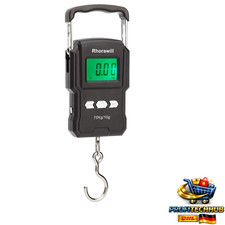 Digitale Kofferwaage 75kg 165lb Hängewaage mit Maßband