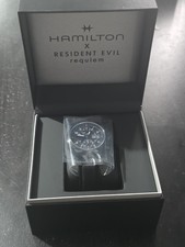 Orologio cronografo automatico Hamilton Resident Evil Requiem Leon Khaki Field - IN MANO -