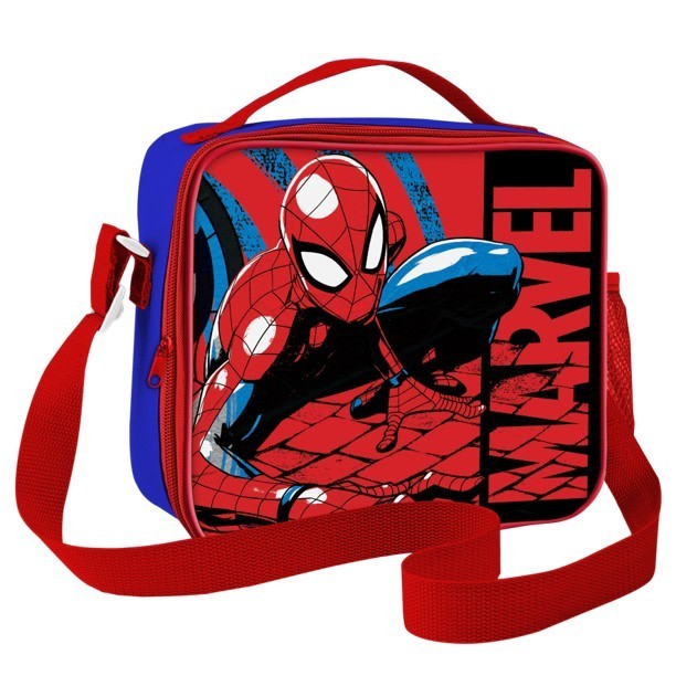 Marvel Spider-Man Insulated Lunch Bag Childrens Kid Boys Girls School Superhero