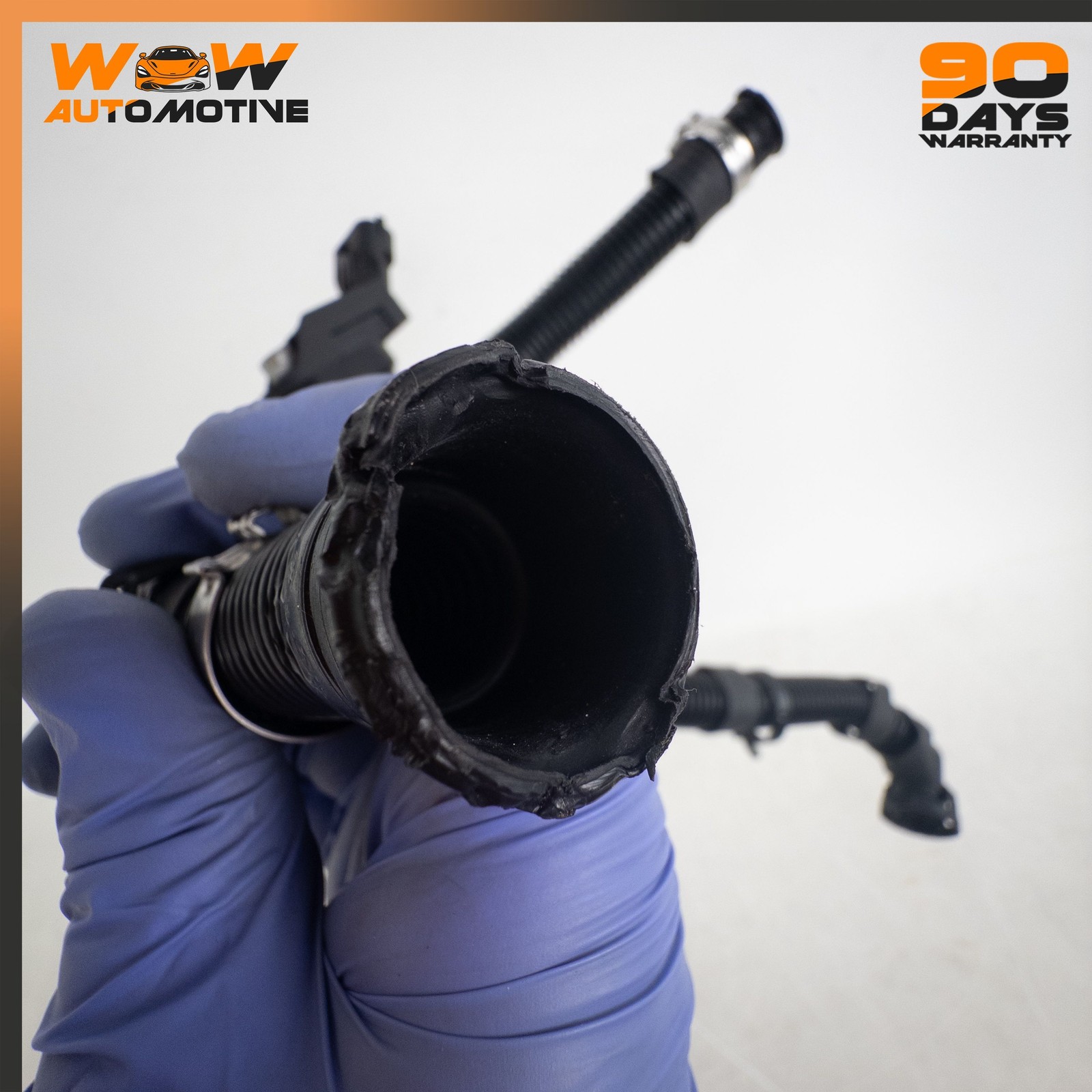 13-19 MASERATI QUATTROPORTE 3.8L ENGINE WATER RETURN COOLING HOSE PIPE SET OEM