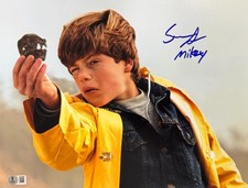 Sean Astin Signed 11x14 Photo The Goonies Authentic Autograph Beckett Witness