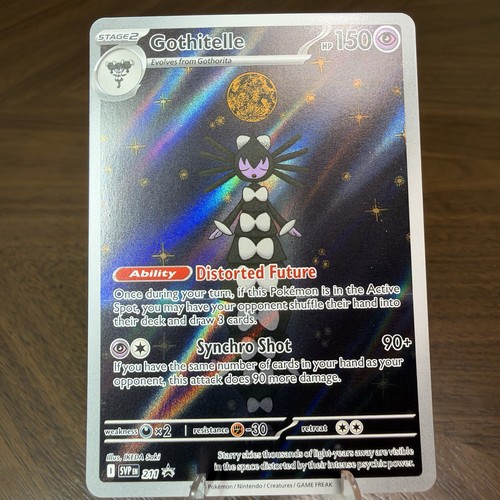Gothitelle 211 Black Star Promo, S&V White Flare, Full Art Holo, Pokemon TCG, NM