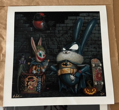 Greg  Craola  Simkins  Super Frenemies  Limited Edition  Fine Art Print