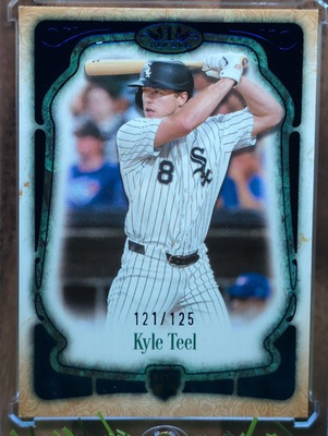 #ad 2026 Topps Tier One Kyle Teel Blue RC 125 #74 White Sox $5.99