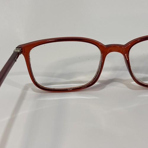 Enhance Eyeglasses Frame 3941 Burgundy Full Rim Square 52-20-143 - Picture 8 of 10