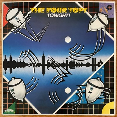 FOUR TOPS - TNIGHT ! 1st UK 1981 Casablanca Press LP EX