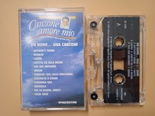 Canzone amore mio - Un nome una canzone - musicassetta De Agostini 1999