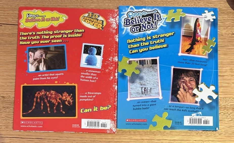 Ripleys Believe It Or Not 2012/2013 2 x Book Special Edition Hardcover Free Post - image 2 of 4