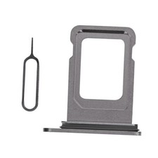 for iPhone X Black Single SIM Card Tray Slot Replacement