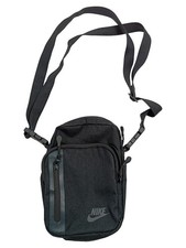Nike Borsa a tracolla Uomo Nera Sportiva in Poliestere con Logo