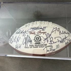 Oakland Raiders Vintage Team Signed Football