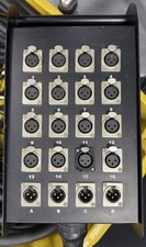 20 Way 16/4 XLR Multicore Stage Box, 30m, tested