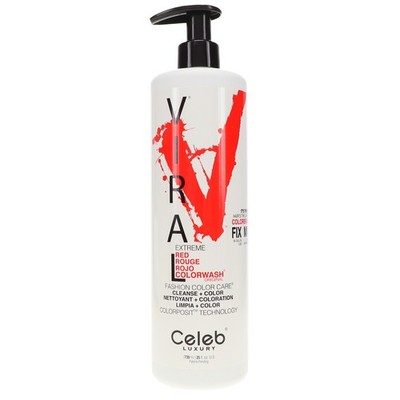 Celeb Luxury Viral Extreme Red Backbar Colorwash 25 oz