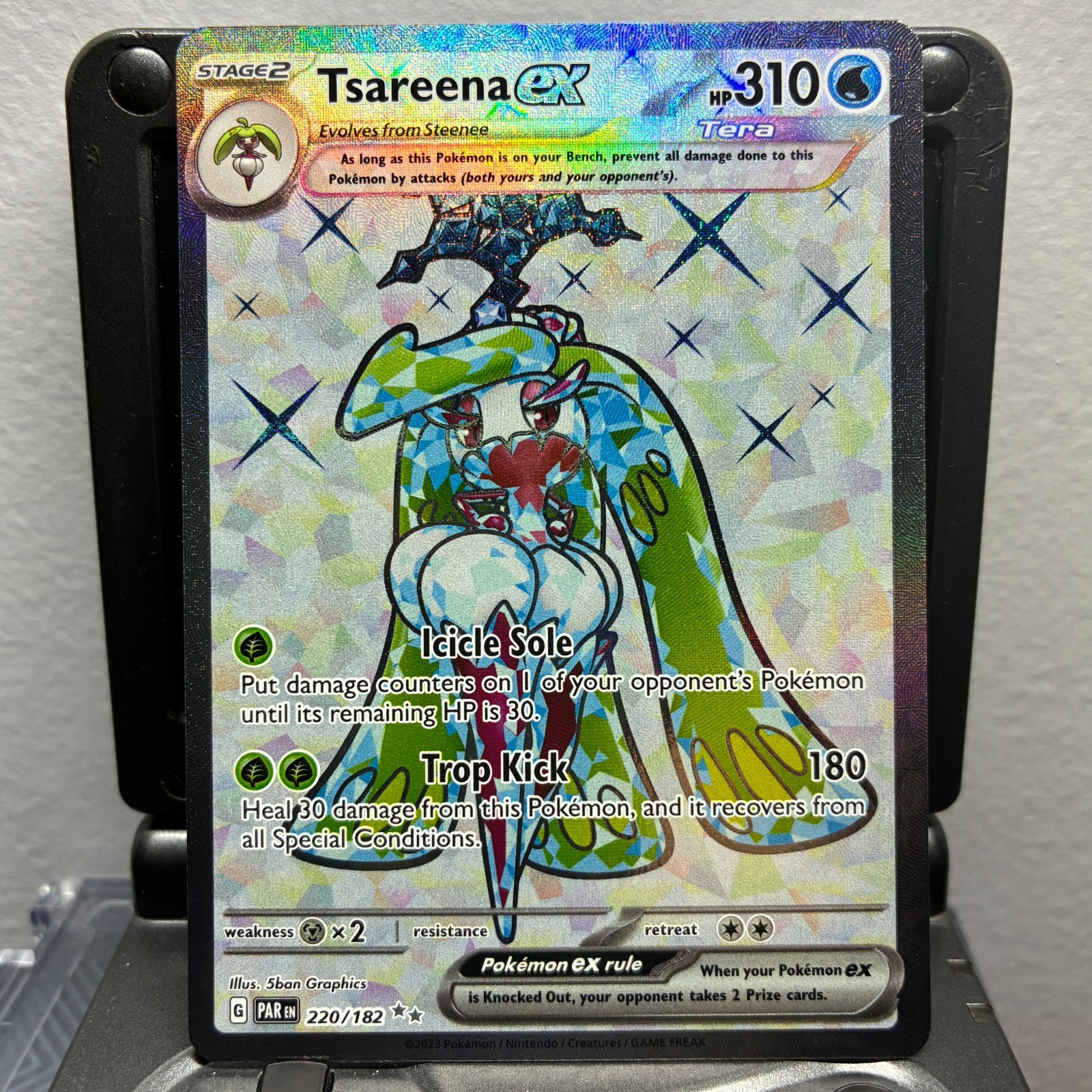 Tsareena ex - 220/182 - Pokémon Paradox Rift 2023 - Ultra Rare NM