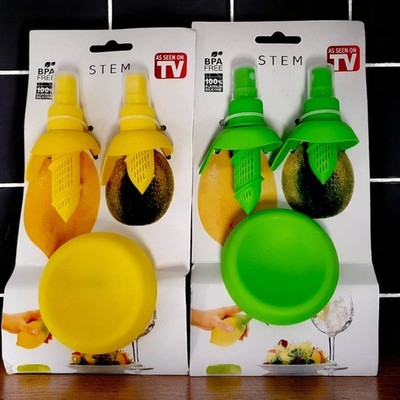 2er Pack Zitrus Zitrone Limette Saft Sprüher Küche Obst Spray Gadget Werkzeug