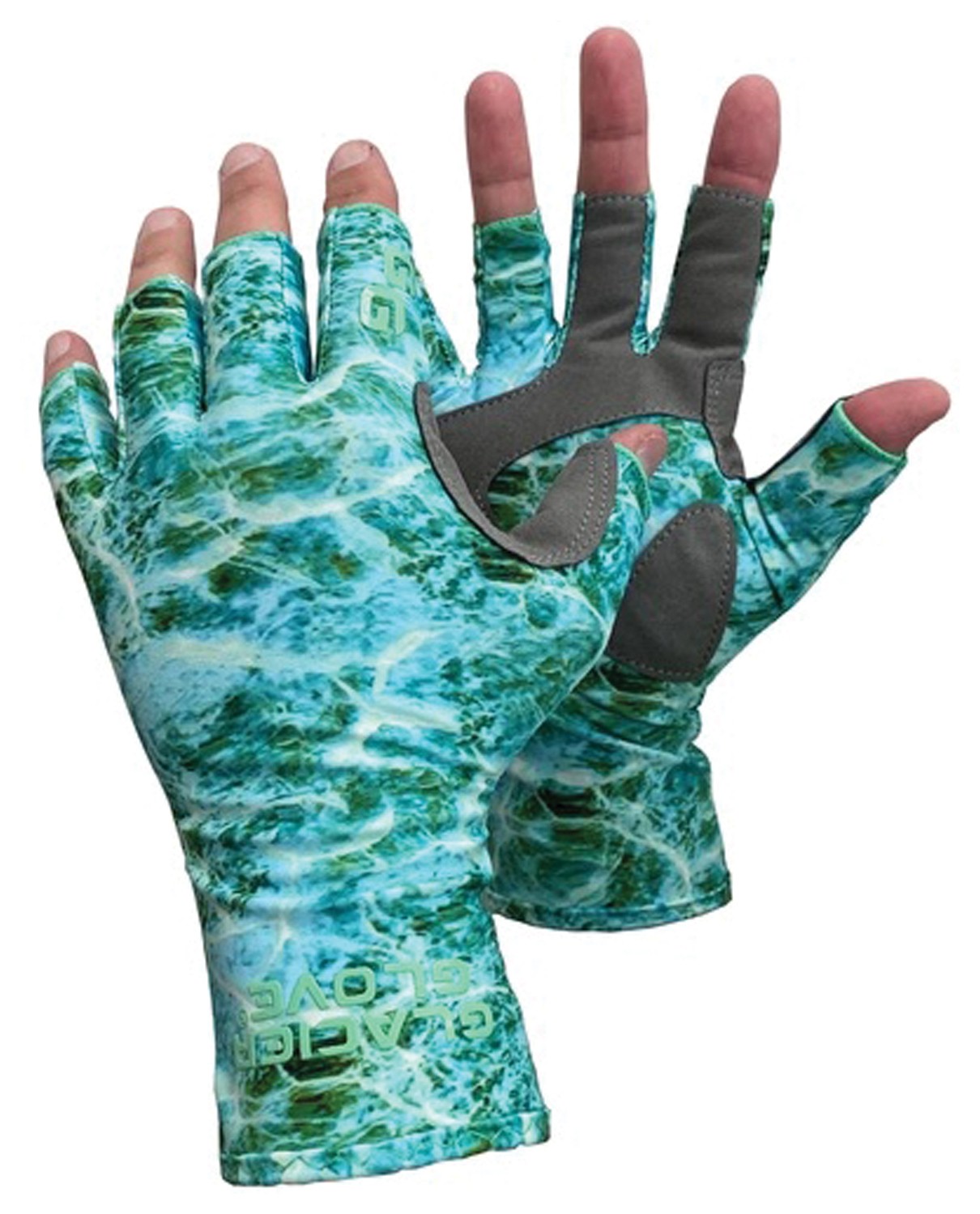 Перчатки Glacier Glove Islamorada Sun Gloves - Зеленый камуфляж размер XL 6390₽