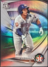2022 Bowman Platinum Top Prospects Insert #TOP-64 JC Correa Houston Astros