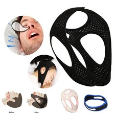 Anti Snoring Chin Strap Sleep Apnea Snore Stop Belt Snoreless Sleep Jaw Solution