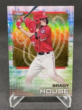 Brady House 2021 Bowman's Best Gold Refractor /50 RC Rookie Washington Nationals