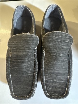 Call It Spring Men's Trincia Slip on Moccasins Canvas Casual Shoes Size 9.5 NIB