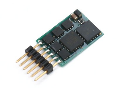 (6242) Decoder DH10C-4 2. Generation 6 Pin NEM 651 DCC + Selectrix Neu & OVP