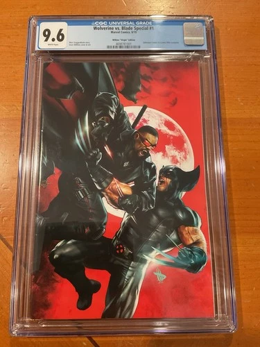 WOLVERINE VS BLADE SPECIAL #1 CGC 9.6 DAVE WILKINS VIRGIN VARIANT MARVEL 2019