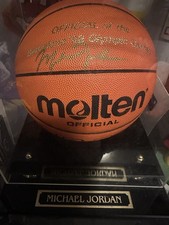 Michael Jordan Autographed Basketball Auto 92 Barcelona Olympics Dream Team
