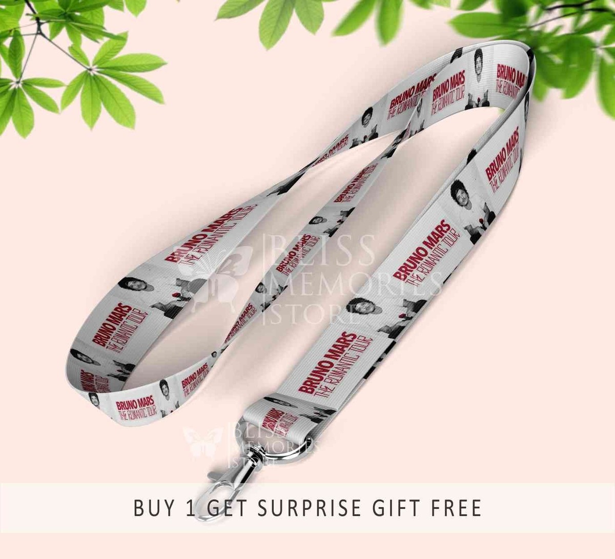 Bruno Mars Romantic Tour | Bruno Mars VIP Lanyard | Bruno Mars T