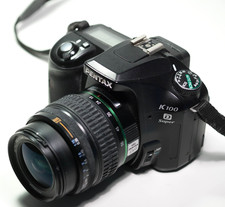Pentax K100D Super DSLR Camera + 18?55mm Lens ? Fully Working