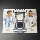 Futera Unique 2025 Cristiano MBAPPE / ALVAREZ Tribute Numbered Patch 03/10