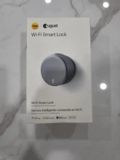 Yale August Wi-Fi Smart Lock Silver BRAND NEW 