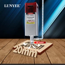 80W 450nm Laser Module Laser Head With Air Assist For CNC ENGRAVER Machine DIY