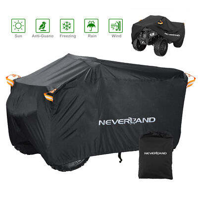 L-XXXL Wasserdichte Quad Bike Motorrad ATV Abdeckung Staub Regen Sonne Schutz