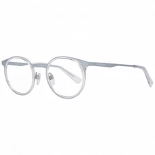 Diesel DL5298 091 Silver Round Metal Optical Eyeglasses Frame 49-22-145 DL RX