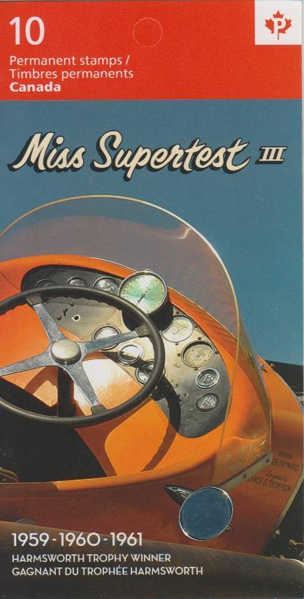 たちページ CAN467 CANADA 2011 MISS SUPERTEST III SPEEDBOAT BOOKLET BOOKLET