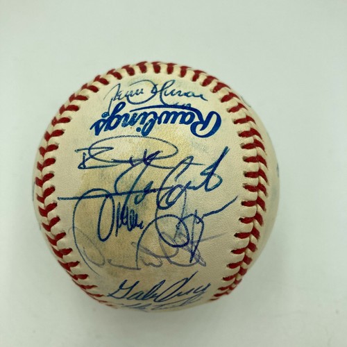 1993 Toronto Blue Jays World Series Champs Team Signed Baseball JSA COA - Picture 7 of 12