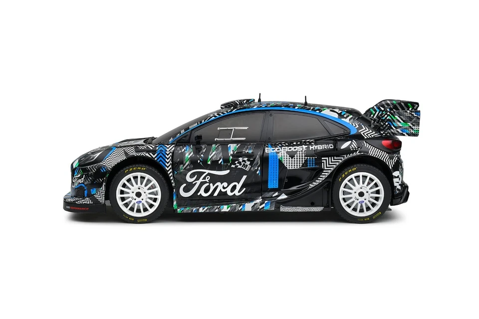 PROMO Ford Puma Rallye Loeb Test M-SPORT 2021 1/18 Solido Nuovo Scatola Origi... - Immagine 3 di 4