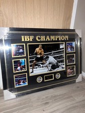 dynamite Daniel dubois signed frame memorabilia IBF champion