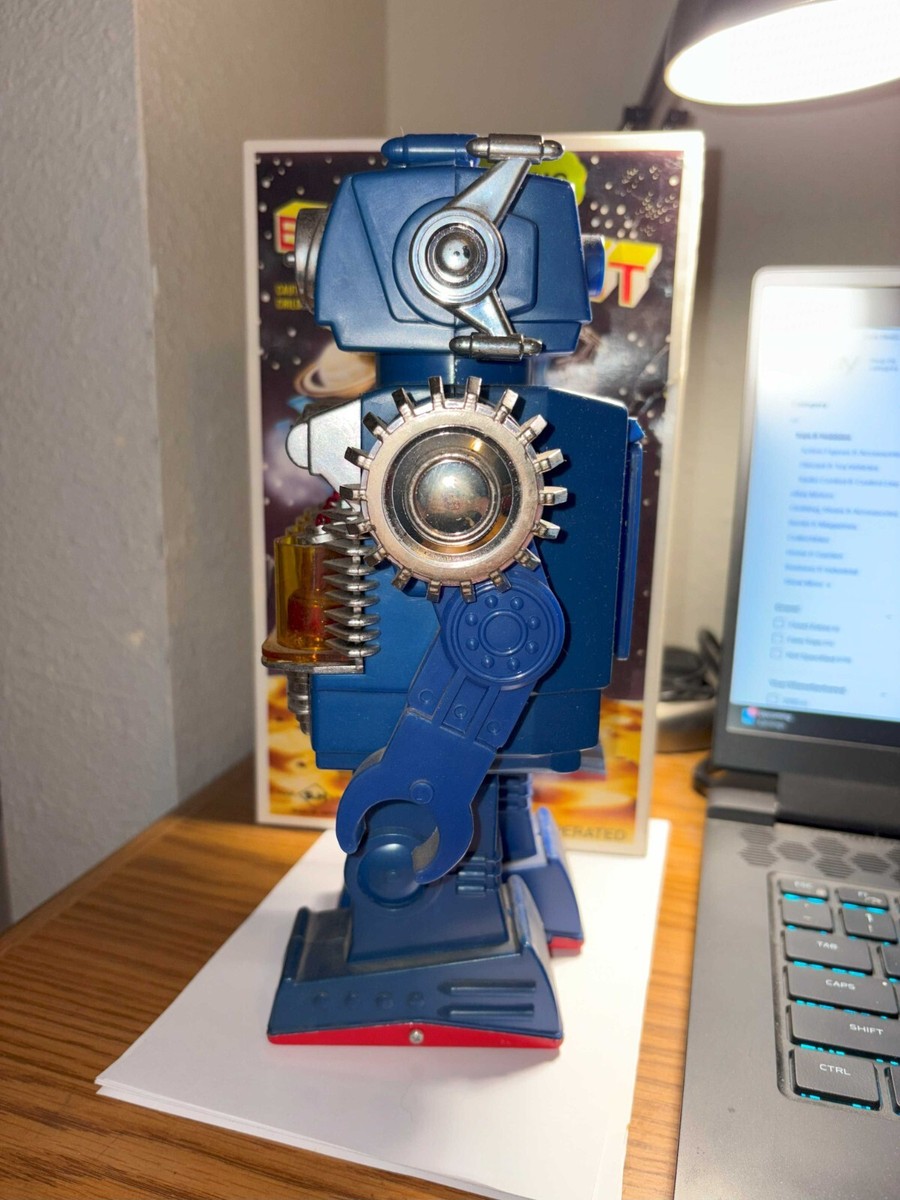 ROBOT Smoking Engine Robot lited piston action | eBay