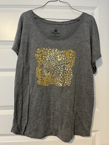 Disney’s Animal kingdom Leopard Shirt - Woman’s - L - Picture 1 of 3