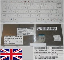 Keyboard QWERTY UK Acer LT21 KB.I100A.113 9Z.N3K82.20U NSK-AS20U White