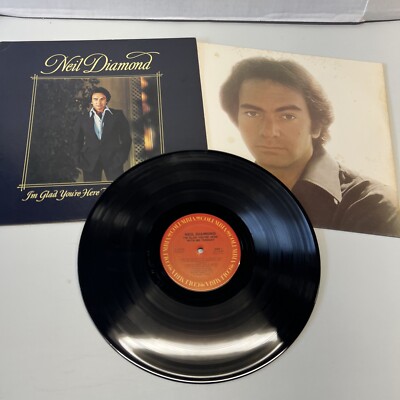 Neil Diamond - I'm Glad You're Here Tonight JC 34990 VINYL Record LP