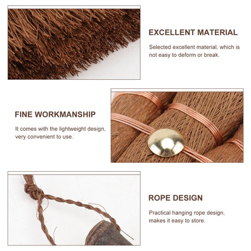 1Pc Convenient Mini Cleaning Palm Broom Tea Ceremony Broom Practical Small Broom - Picture 2 of 12