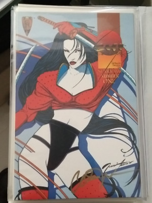 Shi : Senryaku : Issue #1 (Signed Billy Tucci)