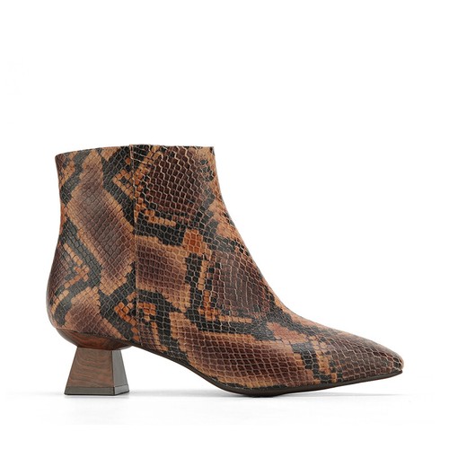 Wittner Gotham Brown Anaconda Print 