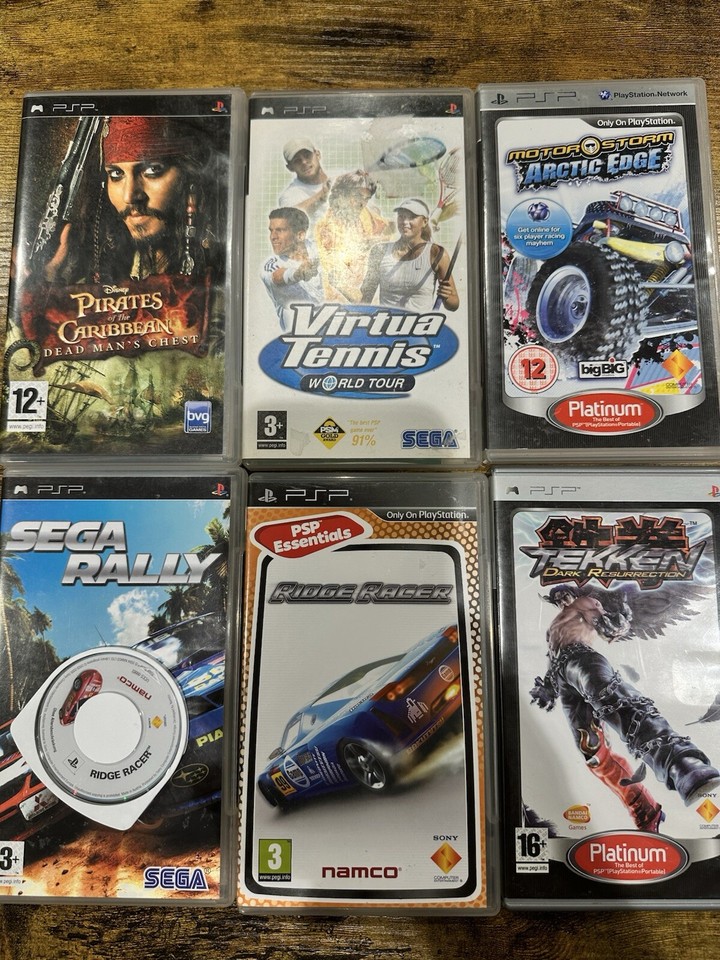 2 Sony PSP Consoles with Games eBay