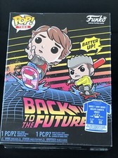 Funko Pop Tees Back To The Future Marty T-Shirt XL & Pop Figure Bundle BRAND NEW
